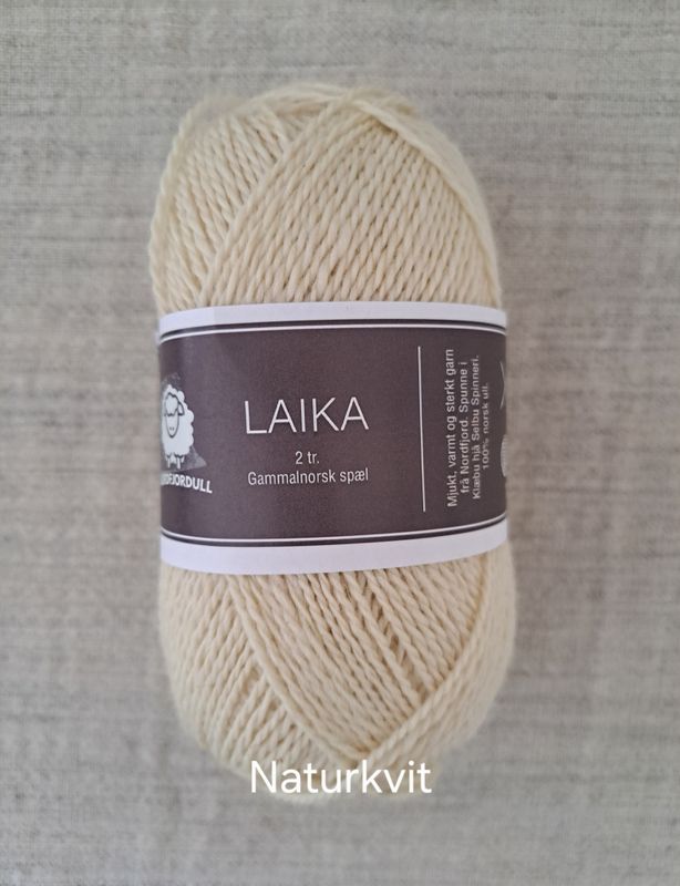 Laika 2 tråds ullgarn