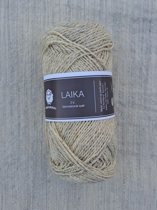 Laika 2 tråds ullgarn